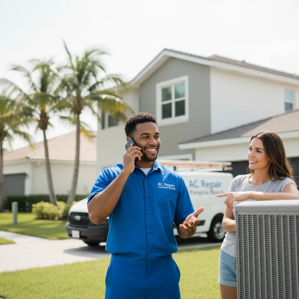 AC Repair Pompano Beach customer support in Saugus